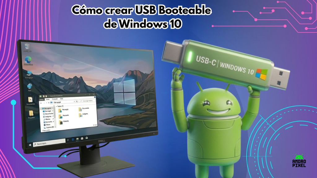 Cómo crear USB Booteable de Windows 10